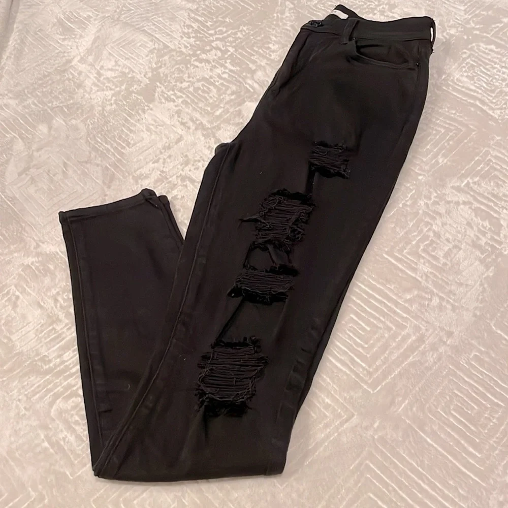 PacSun High Rise Ripped Jeggings - Picture 3 of 3